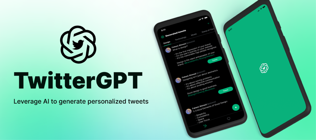 flutter twitter gpt app using flutter