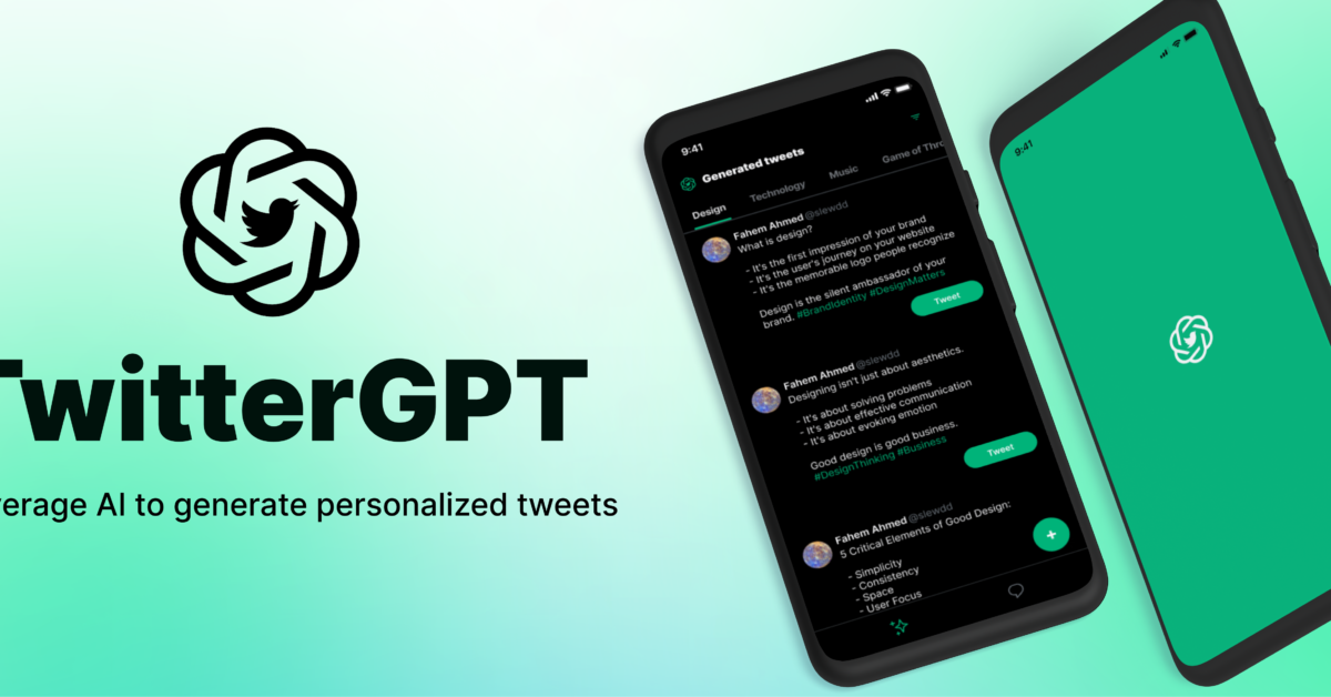 flutter twitter gpt app using flutter