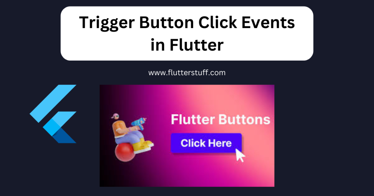 Flutter Button clicked Evenet