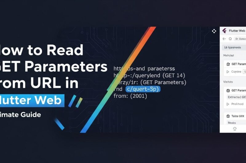 How to Read GET Parameters from URL in Flutter Web